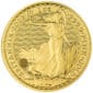 Złota Brytyjska Britannia 1 oz złota Złota moneta Britannia 1 oz 2023 – awers z wizerunkiem Karola III i rewers z postacią Britannii.