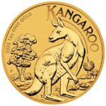 Złota moneta Australijski Kangur 1 oz 2023 – awers i rewers Złoty Australijski Kangur 1 oz
