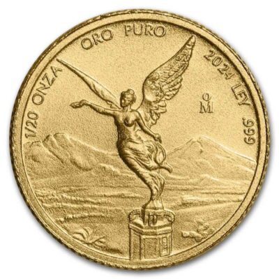 Złota moneta Meksykańska Libertad 1/20 oz 2024 – KupSZTABKI.pl Kraków Starowiślna