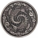 Srebrna moneta Seahorse 2024 – Samoa – 1 oz Ag 999 – koniki morskie w wykończeniu proof like antique Mennica Kraków KupSZTABKI Srebrne monety