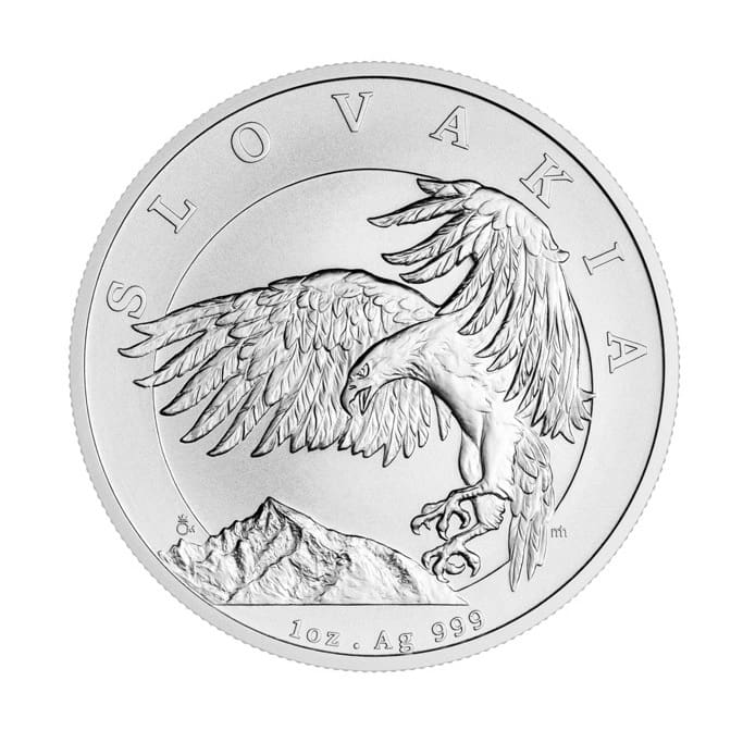 Srebrna moneta Mennica Kraków KupSZTABKI Starowiślna Niue 2024 - Slovakia Eagle Ag 999 Mennica Kraków KupSZTABKI Starowiślna Srebrna moneta Mennica Kraków KupSZTABKI Starowiślna Niue 2024 - Slovakia Eagle Ag 999 Mennica Kraków KupSZTABKI Starowiślna Srebrna moneta Slovakia Eagle 2024 – Niue – 1 oz Ag 999 – orzeł słowacki i król Karol III