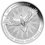 srebrna moneta silver coin Kraków KupSZTABKI australian wedge-tailed eagle 2024 Król Karol Charles III Australia `