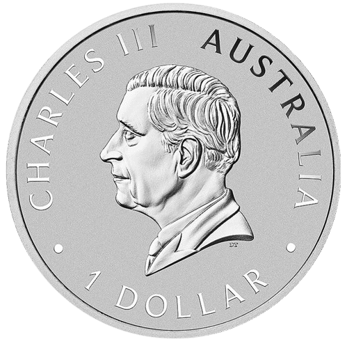 srebrna moneta silver coin Kraków KupSZTABKI australian wedge-tailed eagle 2024 Król Karol Charles III Australia `