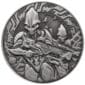 Srebrna moneta Alien 2024 – Samoa – 1 oz Ag 999 – futurystyczny Obcy w stylu sci-fi Mennica Kraków KupSZTABKI