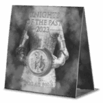 Srebrna moneta Knights of the Past 2023 Malta 1 oz Ag 9999 – rycerze zakonu maltańskiego, blisterpack i certyfikat