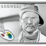 Srebrna moneta Leon Wyczółkowski 20 zł 2007 – awers i rewers, moneta kolekcjonerska NBP Srebrne monety Kraków Leon Wyczółkowski 20zł 2007 Kraków Starowiśna KupSZTABKI