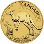 Złota moneta Kangaroo 1 uncja 2024 – awers i rewers