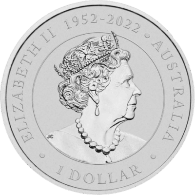 Srebrna moneta Koala 2023 – rewers z mamą koalą i młodym, awers z portretem Królowej Elżbiety II. srebrne monerty kraków Koala 2023 Australia KupSZTABKI Kraków Silver Coin