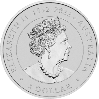 Srebrna moneta Koala 2023 – rewers z mamą koalą i młodym, awers z portretem Królowej Elżbiety II. srebrne monerty kraków Koala 2023 Australia KupSZTABKI Kraków Silver Coin