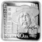 Srebrna moneta Czesław Niemen – Historia Polskiej Muzyki Rozrywkowej 10 zł 2009 – awers i rewers, moneta kolekcjonerska NBP
