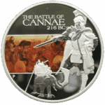 Srebrna moneta Famous Battles in History: Cannae 216 BC - 1 oz - The Perth Mint Australia Srebrna moneta Kraków famous battles in History 1oz srebro Kraków Starowiślna Srebrne monety KupSZTABKI Tavalau 2009 1 dollar The Perth mint Australia