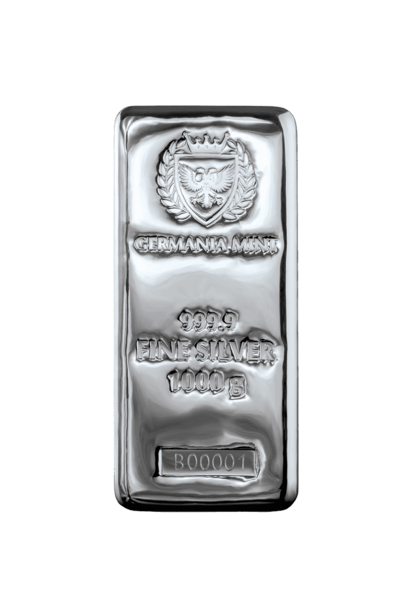 Sztabka srebra 1000g KupSZTABKI Kraków Starowiślna