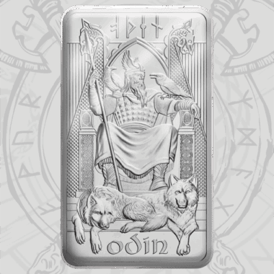 Sztabka srebra 10 oz Odin The Royal Mint x Germania Mint Ag 9999