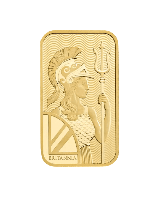 Złota sztabka 50 g The Royal Mint Britannia – KupSZTABKI.pl Kraków Starowiślna