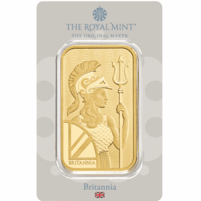 Złota sztabka 100 g The Royal Mint Britannia – KupSZTABKI.pl Kraków Starowiślna