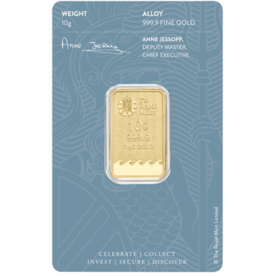 Złota sztabka 10 g The Royal Mint Britannia – KupSZTABKI.pl Kraków Starowiślna