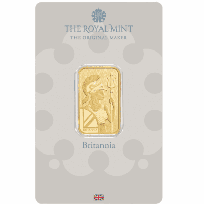 Złota sztabka 10 g The Royal Mint Britannia – KupSZTABKI.pl Kraków Starowiślna