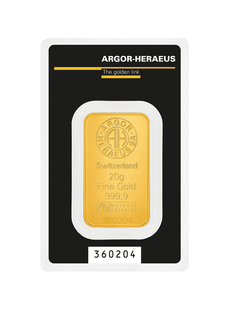 Sztabka złota 20 g Kraków Starowiślna KupSZTABKI zlota-sztabka-au9999-heraeus-argor-heraeus-20g Sztabka złota 20 g Argor-Heraeus w Certipacku – KupSZTABKI.pl Kraków Starowiślna