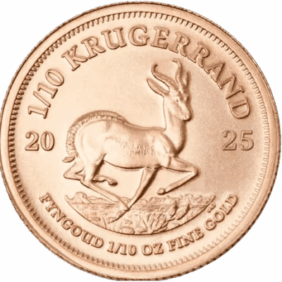 Złota moneta Krugerrand 2025 – 1/4 oz 2025